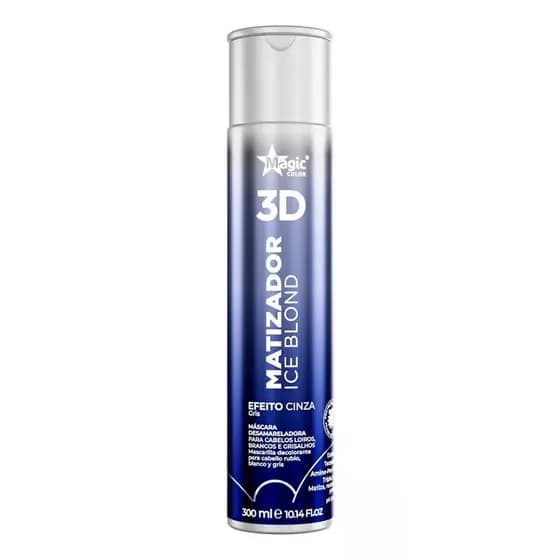 Magic Color Gloss Matizador 3d Ice Blond Efeito Cinza 300ml