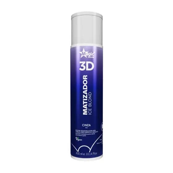 Matizador 3D Ice Blond - Efeito Cinza - 300ml