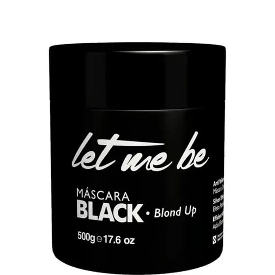 Let Me Be Máscara Black Blond Expert Matizadora 500g