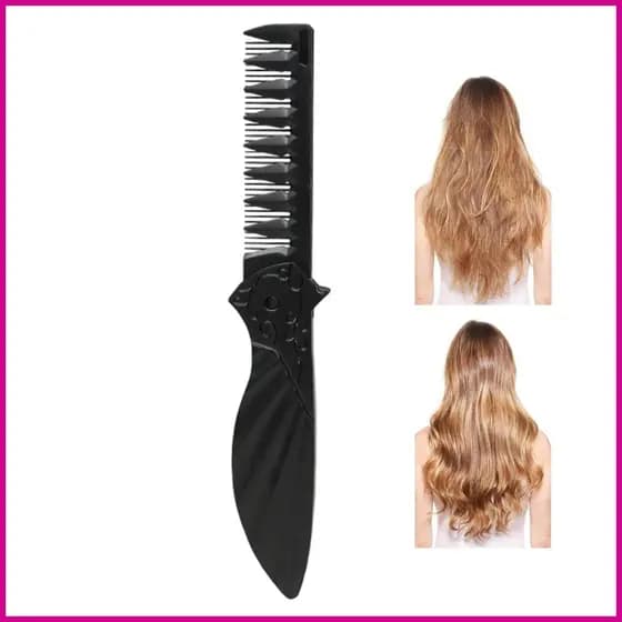 Pente De Bolso Compacto Escova De Estilo De Cabelo Dobrável Para Viagens De Negócios Ao Ar Livre Ginásio Todos Os Dias l