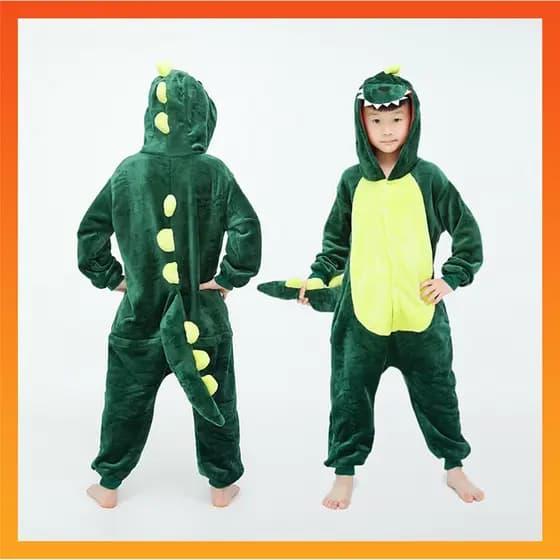 Kigurumi Dinossauro Ponto Pikachu Onesies Pijamas 2023 Kids Jumpsuit Girls Boys Cosplay Anime Costumes