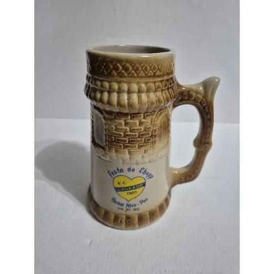 caneca de chopp porcelana antiga C4040