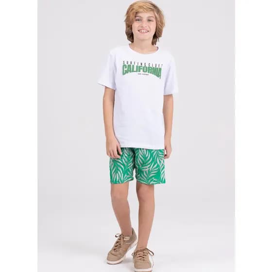 Conjunto Infantil Cali Club Branco