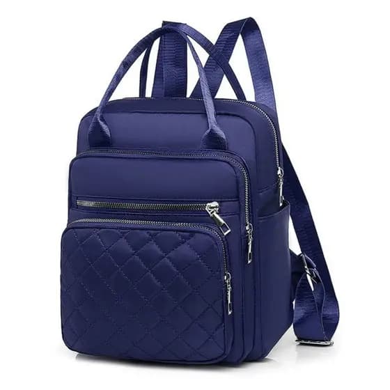 Mochila Feminina para Viagem Casual à Prova d'Água em Oxford, Se Torna Bolsa de Mão Alex