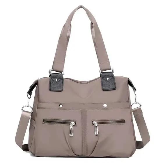 Bolsa Tiracolo Oxford À Prova d'Água Grande Capacidade para Sacolas Transversal e Computador Universitário