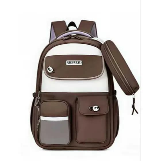 Mochila feminina Ladies backpack faculdade escola saco impermeável saco reforçado LC8601
