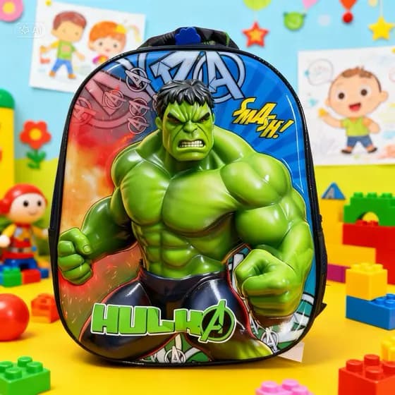 Mochilas infantil masculina volta as aulas diversos personagens estampa 3D