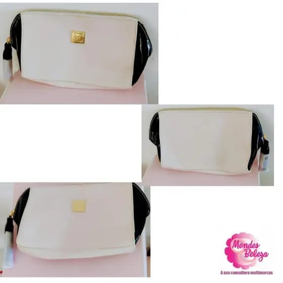 Eudora Necessaire Tassel Preto PVC S/A