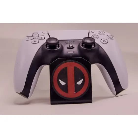 Suporte para Controles – PS5 | PS4 | Xbox – Tema Deadpool + BRINDE