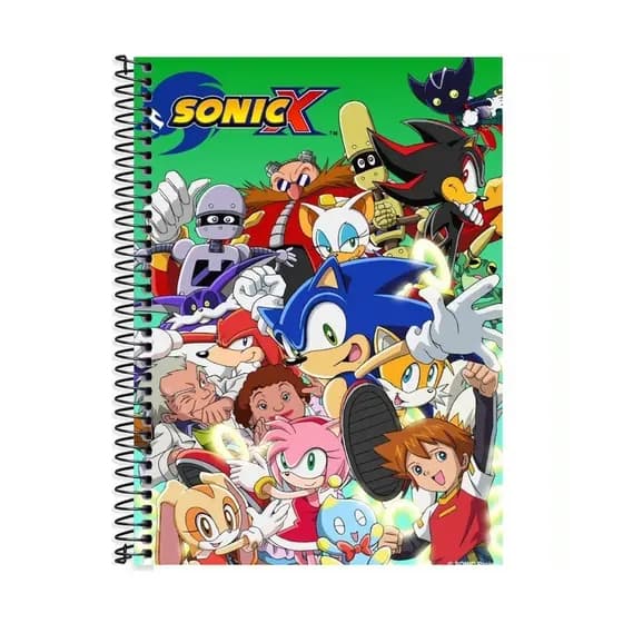 Agenda Sonic Fls Capa Dura