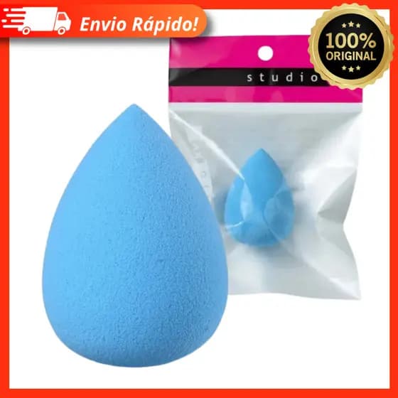 Esponja Gota Para Maquiagem Studio Klass Vough Azul