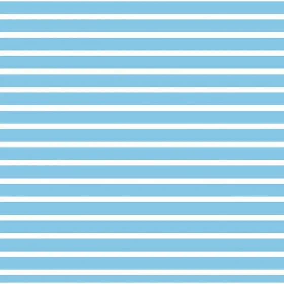 Placa em EVA Estampado 60X40CM Listrado AZUL/BCO 2MM PCT.C/05