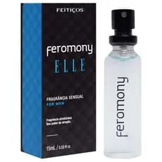 Perfume Feromony Elle 15ml Feitiços Perfume Masculino Afrodisíaco com Feromônios Sedução e Atração
