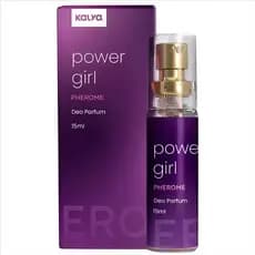 Perfume Feminino Power Girl Pheromones Ero 15ml Essência de Sedução e Magnetismo