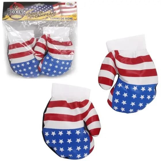 LUVA DE BOXE INFANTIL USA COM 2 PECAS