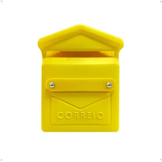 Caixa De Correio Para Correspondência Cartas Para Portão e Grade PVC UNIFORTE