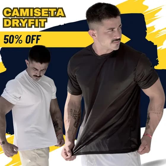 Camiseta Masculina Dryfit para Corrida