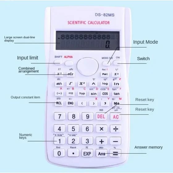 Calculadora Cientifica De Engenharia Para Estudantes 240 Funções Calculadora Colorida