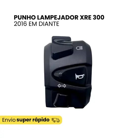 Punho Chave De Luz Honda Xre 300 2016 em diante