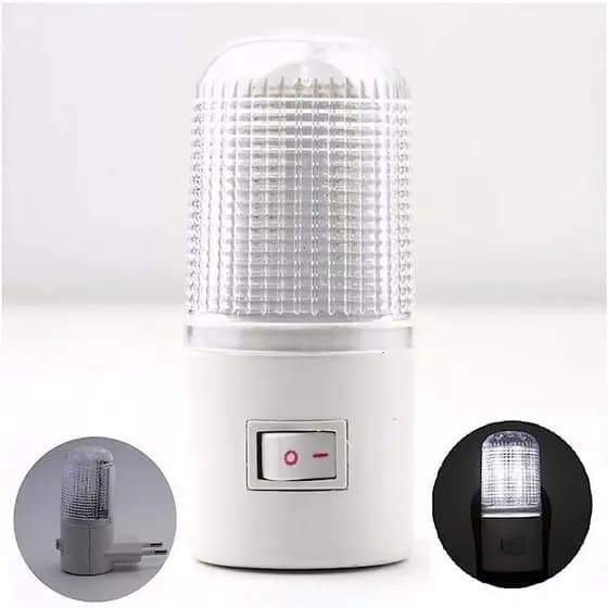 Luminárias Mini Luz Abajur De Tomada P/interiores Lampada Escritorio Luminaria Noturna Led Bivolt Luz noturna