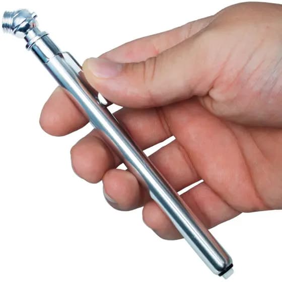 Calibrador De Pressão De Pneus Tipo Caneta Pneu Moto Carro Bike