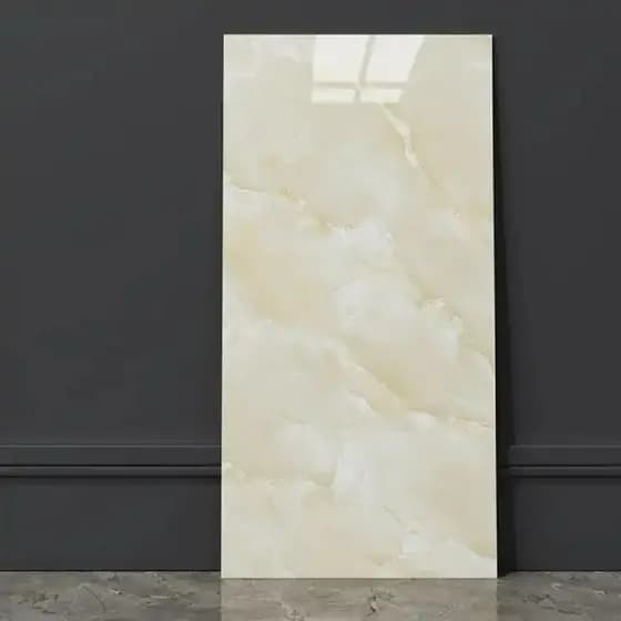 10 Placa Adesiva Parede Painel Vinílico Mármore Bege 30x60