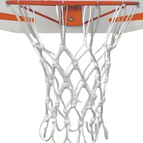 Rede de Aro de Basquete Tamanho 4mm 10 gancho Tipo Seda Chuá