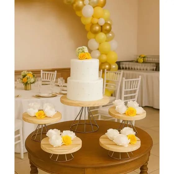 KIT BOLEIRA SUPORTE PARA DOCES DECORAÇÃO MESA DE FESTA