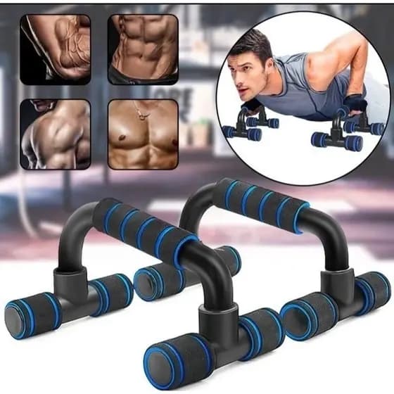 Apoios Flexao Braço Suporte Anatômico Pegador Antiderrapante Fitness Exercícios