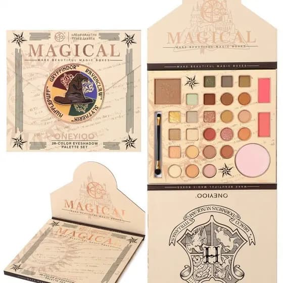 Paleta harry potter , De Sombras De 28 Cores Maquiagem Para Olhos , Rosto , Bochechas , Kit De Tudo-Em-Um