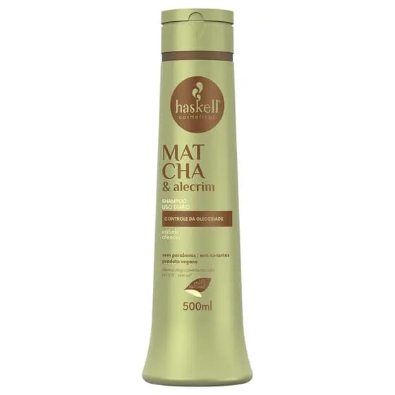 Shampoo Haskell Matcha & Alecrim 500ml