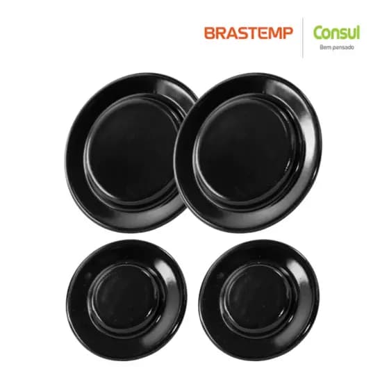 TAMPINHAS FOGÃO BRASTEMP CONSUL ATIVE W10816563 W10816564