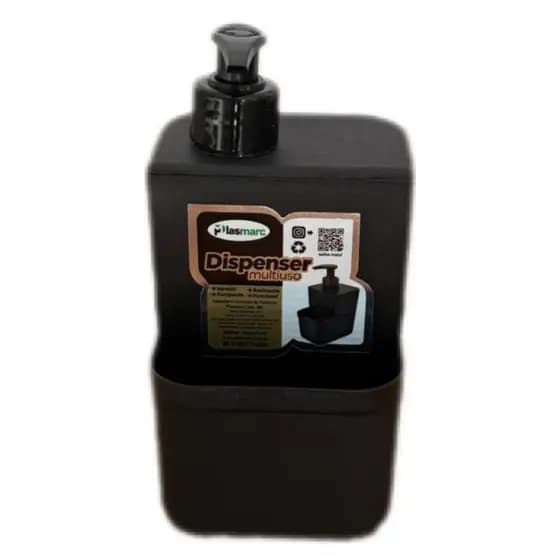 Porta Detergente Dispenser com Bico Dosador Porta Esponja Bucha