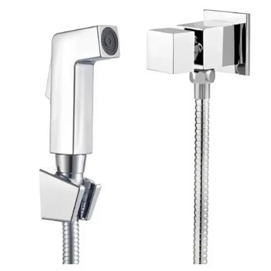 Ducha Higiênica Quadrada de Inox Para Banheiro, Ducha de Luxo Intima, Bidê, Chuveirinho de mão