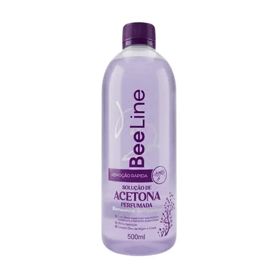 Removedor de Esmalte PERFUMADA a base de acetona Bee Line 500ml