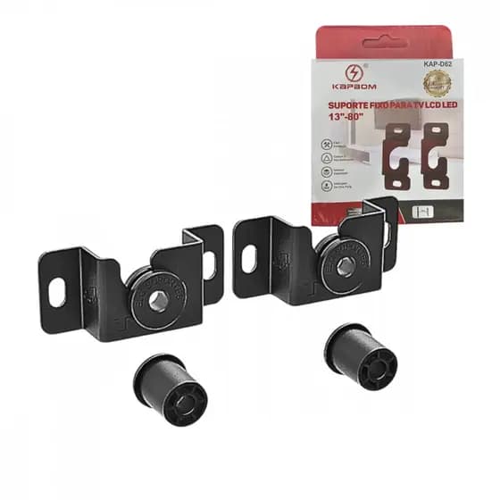 Suporte Tv Parede Universal Fixo Televisao 13 a 70 Polegadas