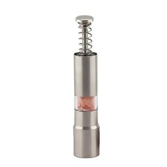 Moedor de pimenta e sal grosso Temperos Graos em Aço Inox Premium Gourmet Chef