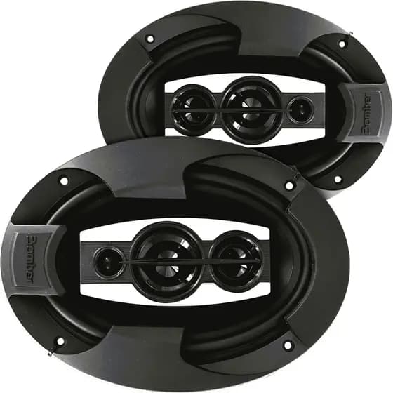 Par Alto Falante 6x9 Bomber BBX 200W RMS 4 Ohms Quadriaxial Som Automotivo Potente