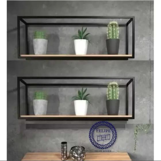 KIT DE NICHO INDUSTRIAL PARA COZINHA,ESCRITÓRIO,SALA,BANHEIRO,QUARTO,AREA DE LAZER PARA DIVERSOS AMBIENTES
