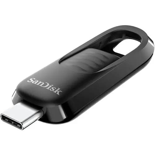 SanDisk USB Ultra Slider (SDCZ480) Unidade Flash Tipo C 64GB 128GB 256GB