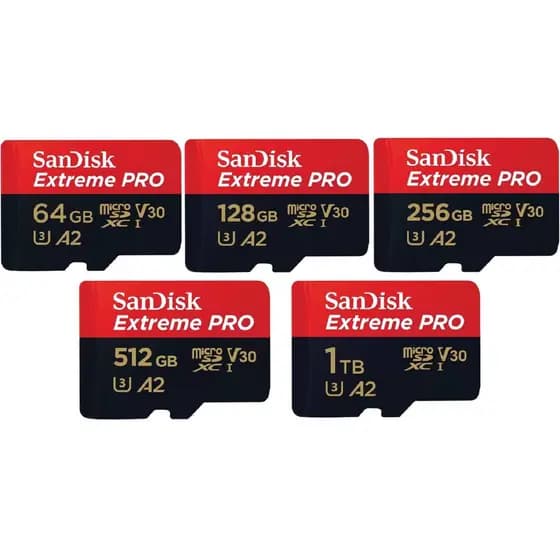 Sandisk Micro SD Extreme Pro 200MB/s Cartão De Memória Flash 1TB 2TB