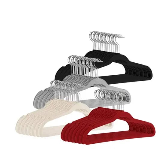 Kit Cabides Veludo Para Roupas Adulto Unidades Fino Resistente