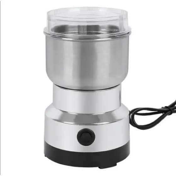 Moedor de café elétrico moinho de grãos aço inoxidável,