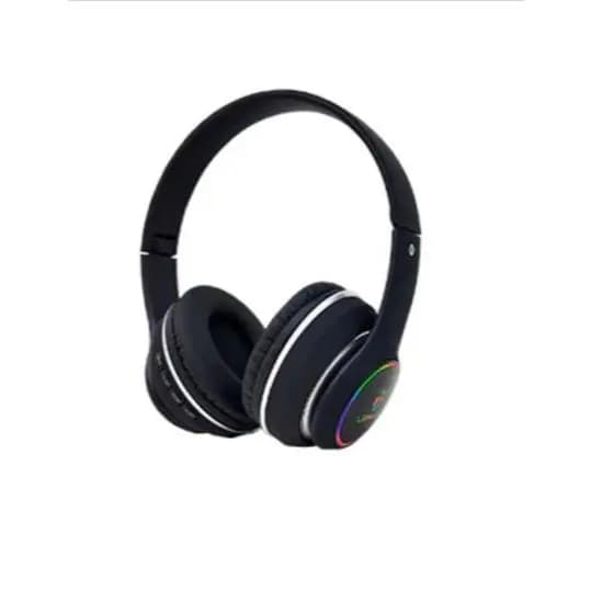 Fone De Ouvido Bluetooth 5.3 Com Led Preto