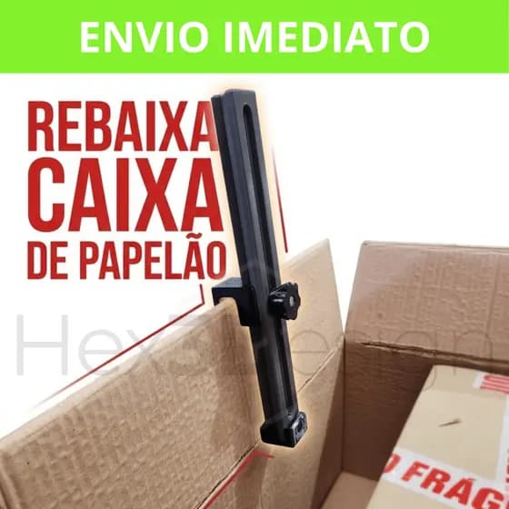 Regulador De Altura Para Caixas De Papelão Rebaixo de Caixas Redutor de Caixas