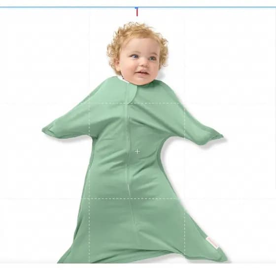 Macacão Infantil Zipadee Zip SleepingBaby Verde Novo