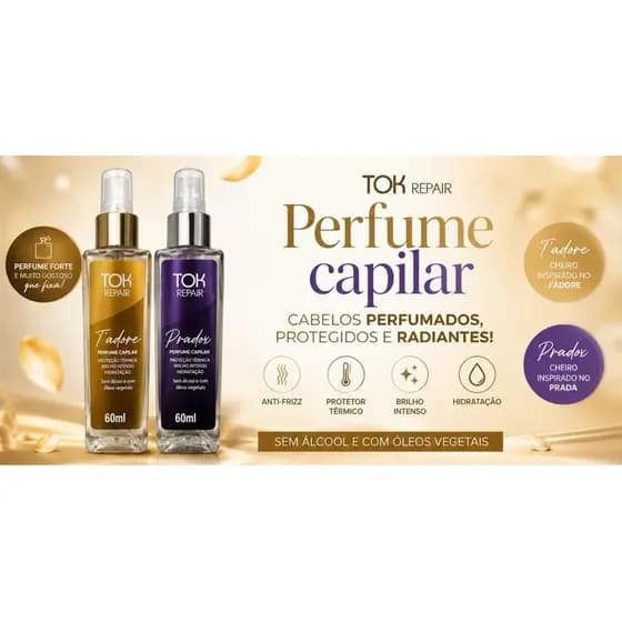Perfume Capilar Tok Repair 60 ml