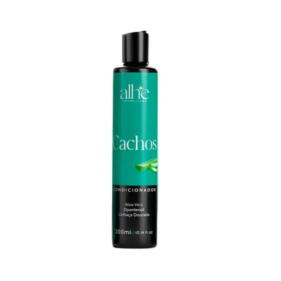 Condicionador Cachos 300ml Definição Hidratação Brilho Maciez Aloe Vera
