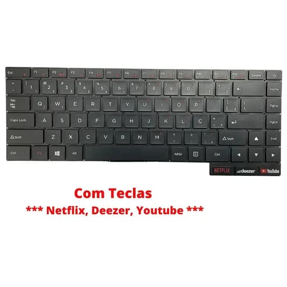 Teclado Original Positivo Motion C4500d C4500di