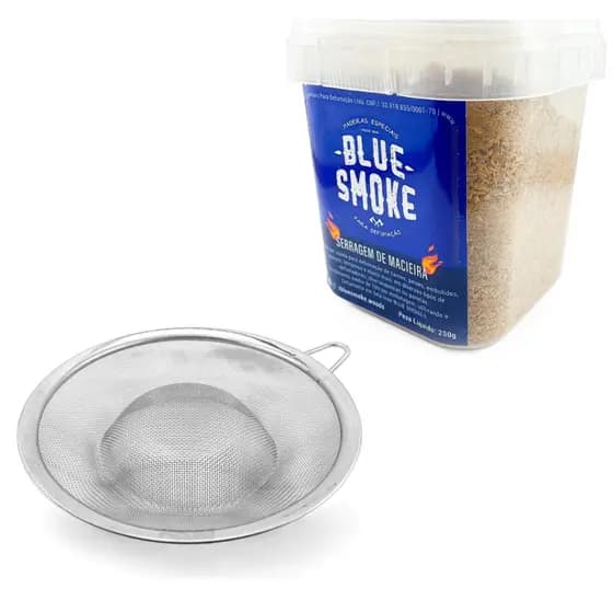 Kit Serragem Frutífera Defumação + Defumador Espiral Inox